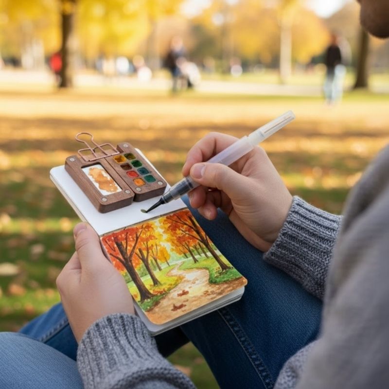 8li Mini Palet ve Sanat Seti