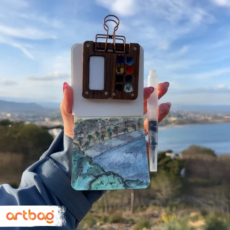 8'li Mini Palet ve Sanat Seti