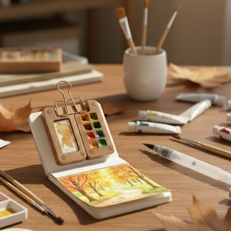 8li Mini Palet ve Sanat Seti