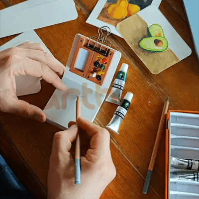8li Mini Palet ve Sanat Seti