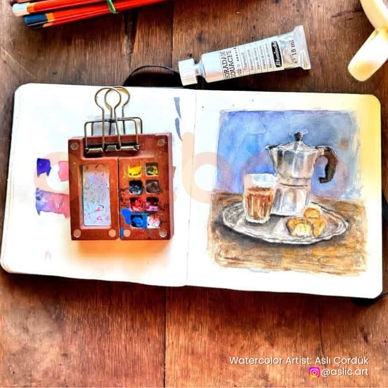 8li Mini Palet ve Sanat Seti