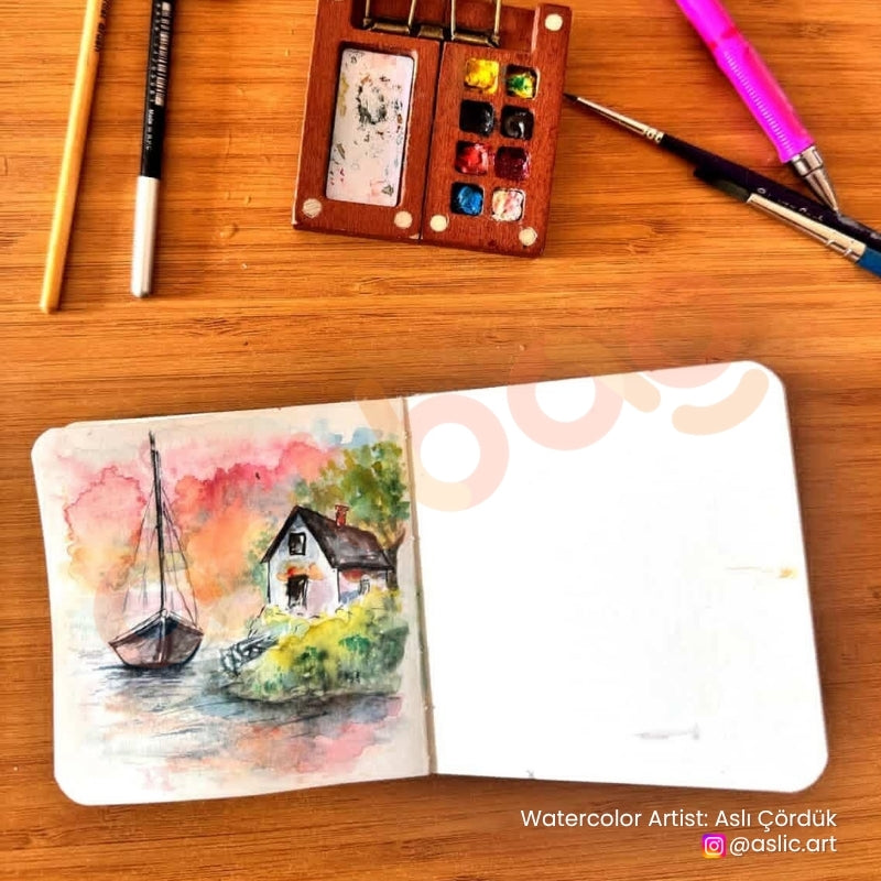 8li Mini Palet ve Sanat Seti