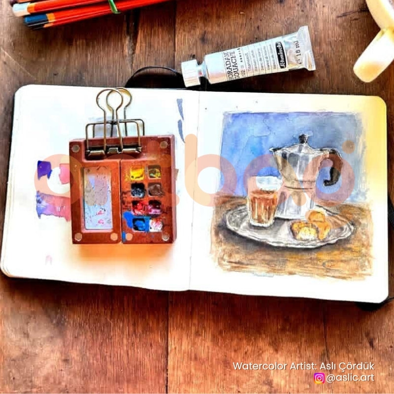 8li Mini Palet ve Sanat Seti