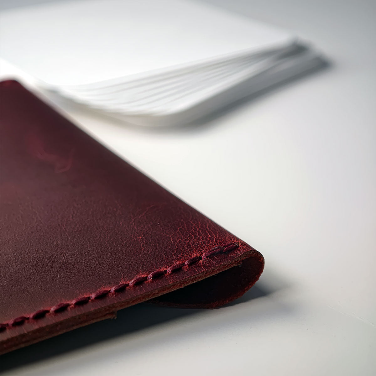 El Yapımı Mini Deri Çanta - Mini Palet ve Kartlar için ideal