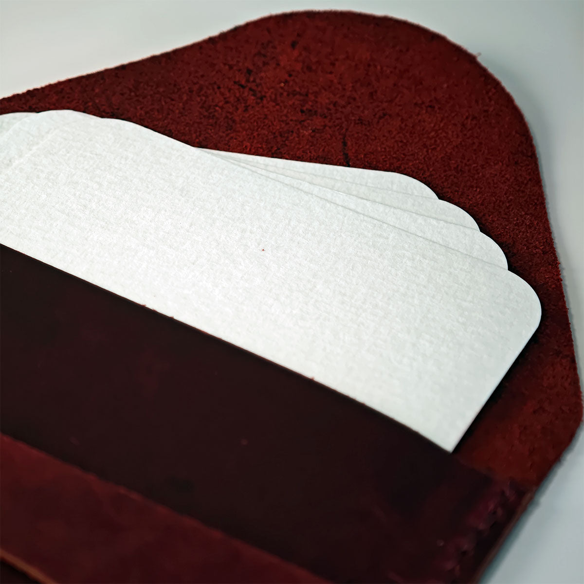 El Yapımı Mini Deri Çanta - Mini Palet ve Kartlar için ideal