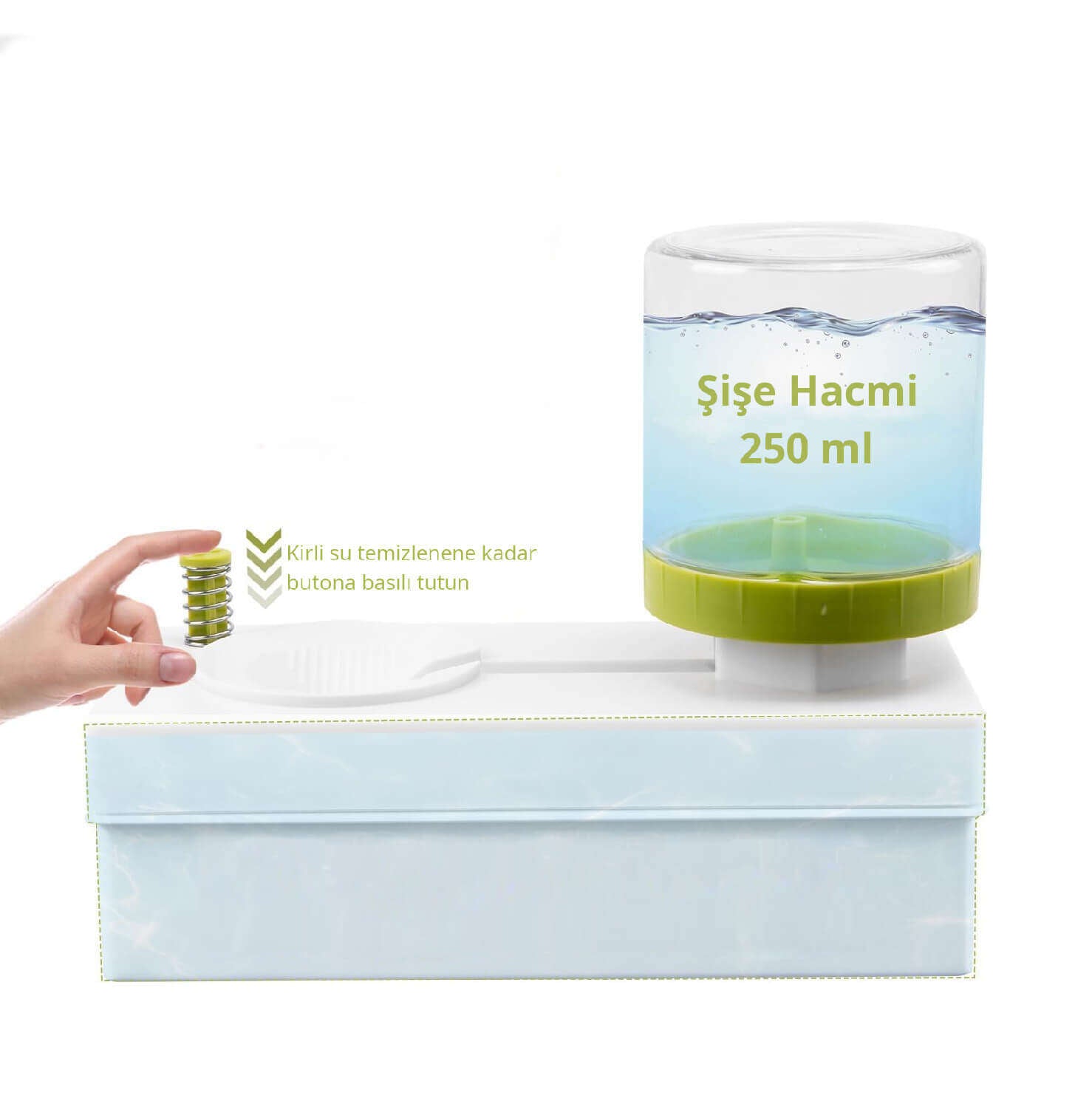 Yeni Nesil Fırça Temizleme Kabı