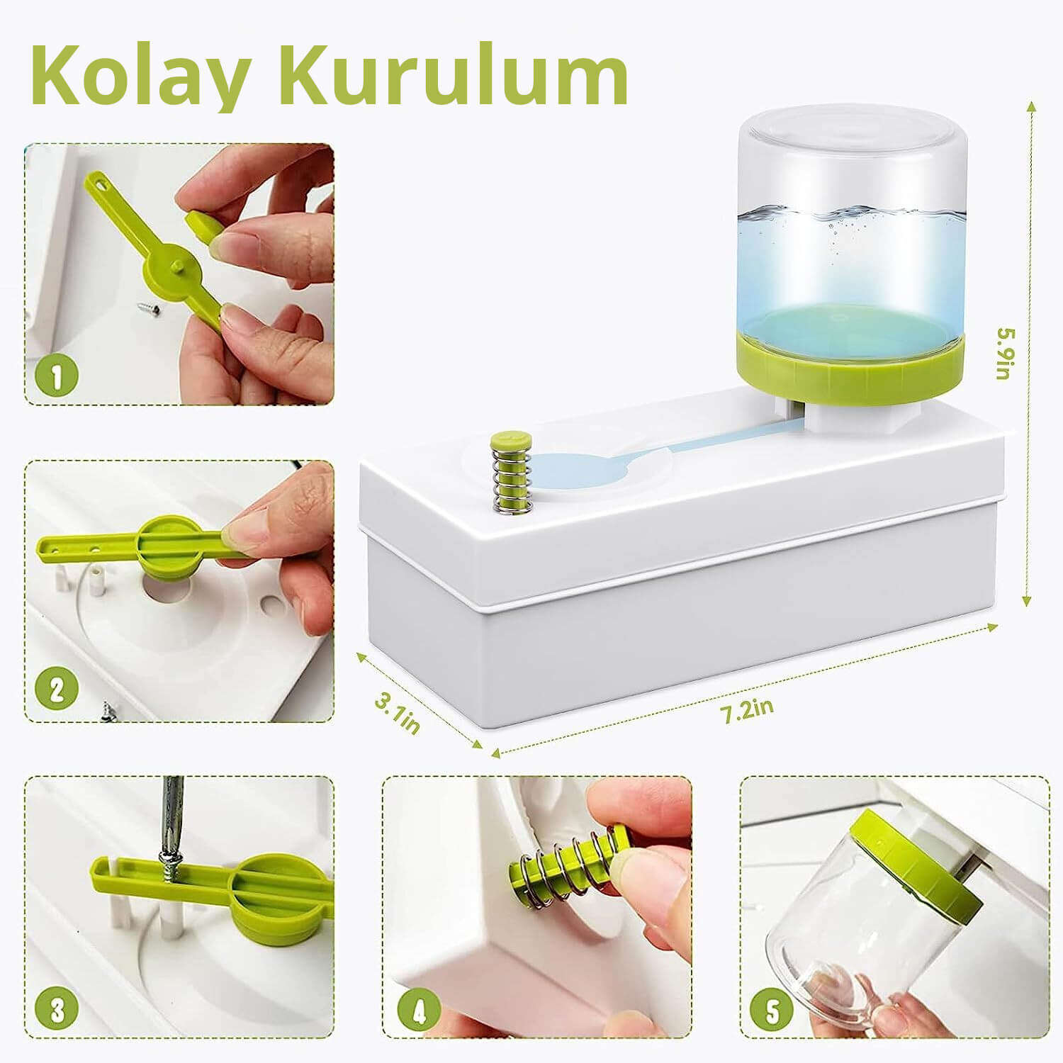 Yeni Nesil Fırça Temizleme Kabı