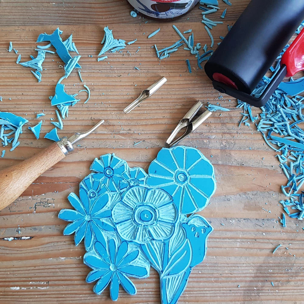 Talens Linol Baskı Levha - Lino Sheet - 10x15 cm