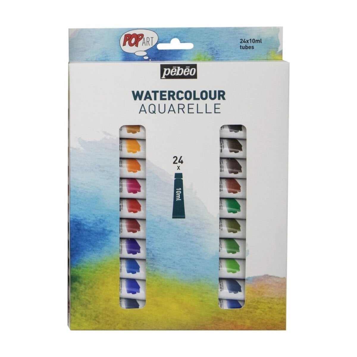 Pebeo 24lü Tüp Sulu Boya Seti - 24 x 10ml