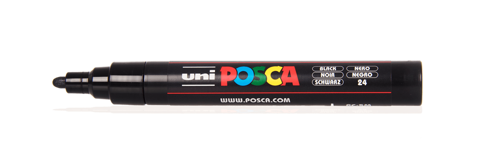 8’li Uni POSCA Set – Ana Renkler - PC-5M (1.8-2.5 mm)