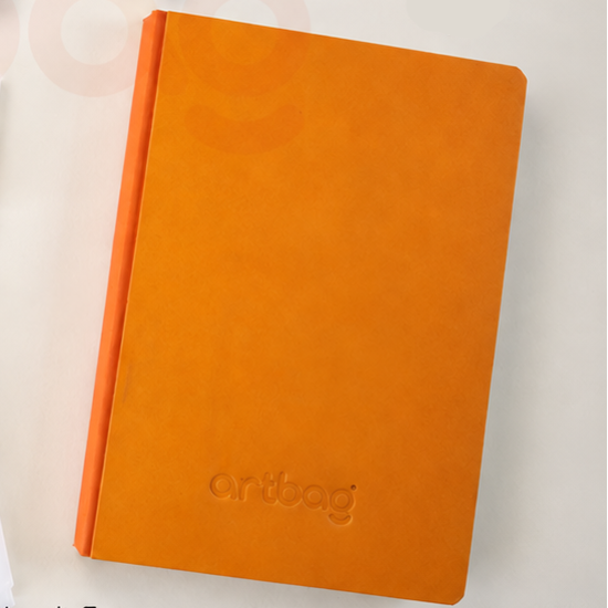 Artbag A6 (10.5cm x 15cm) - 300 gr Sulu Boya Defteri - Özel Üretim - El Yapımı Sert Kapaklı - 30 yaprak (Kopya)