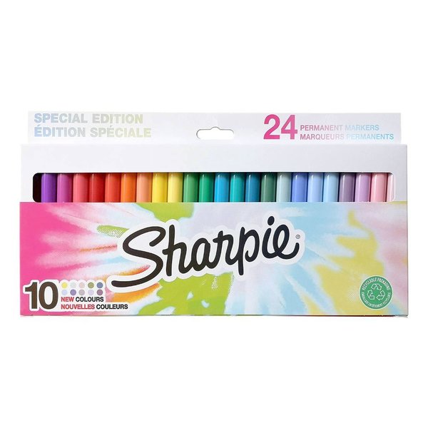 24'lü Sharpie Permanent Marker Set - Special Edition - Fine