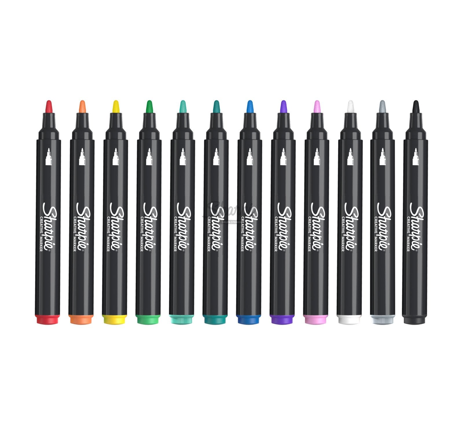 12'li Sharpie Akrilik Boya Kalemi Seti - Creative Acrylic Marker